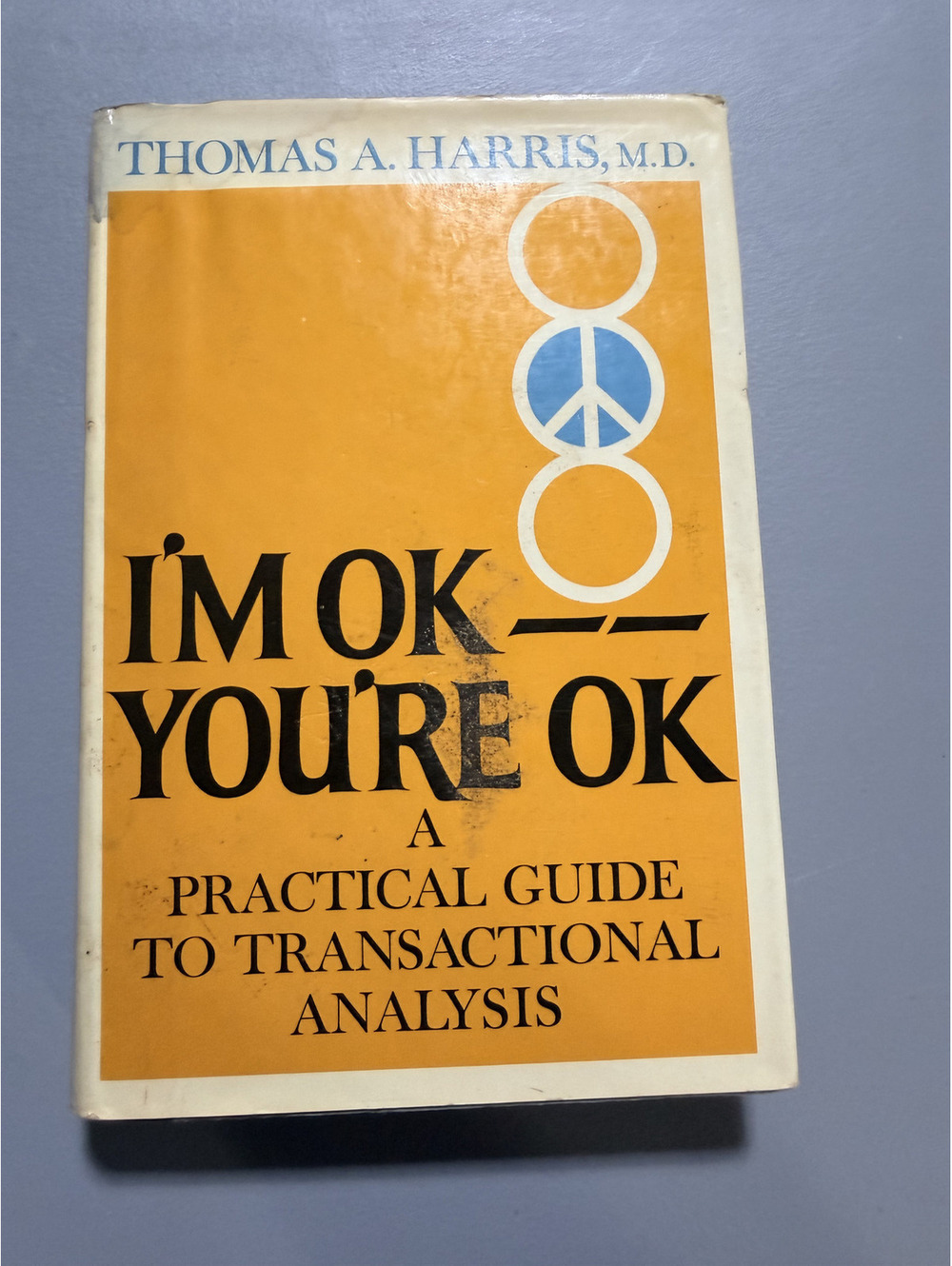 I'm OK You're OK Thomas A Harris 1969 Vintage Psychology Transactional Analysis